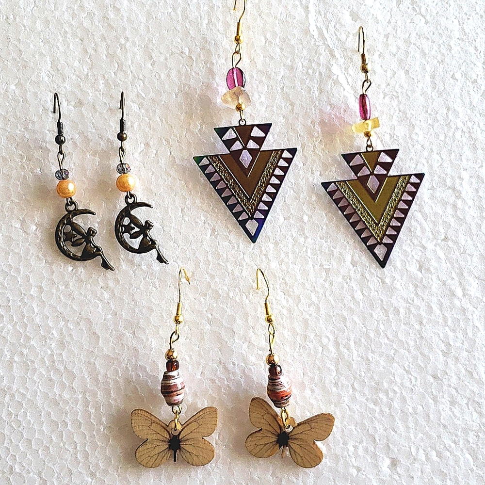 French hook earrings